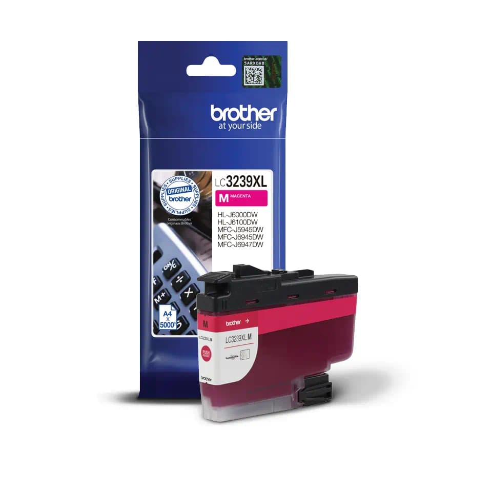 דיו אדום מקורי Brother LC-3239XLM בראדר (5,000 דף)