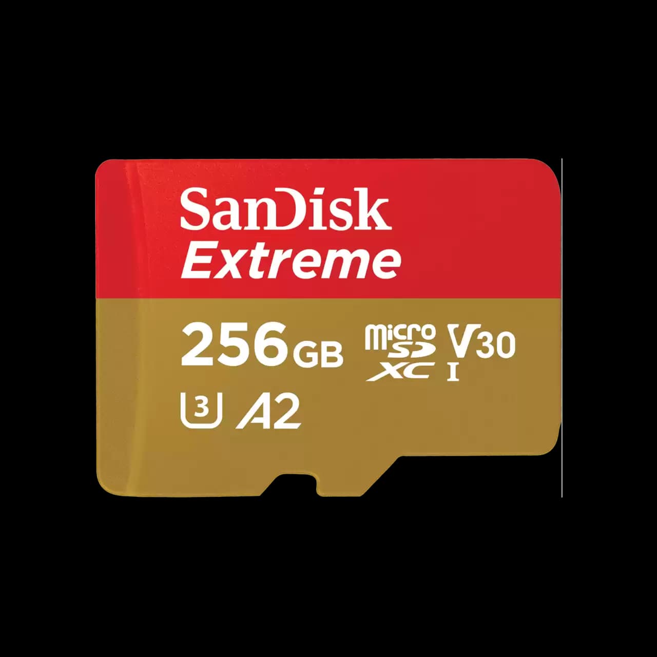 כרטיס זיכרון SanDisk Extreme microSDXC SDSQXAV-256G-GN6MN A2 V30 נפח 256GB