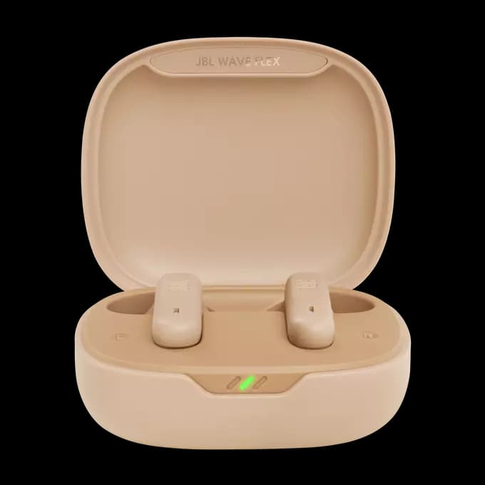 אוזניות ‏אלחוטיות JBL Wave Flex TWS בז`