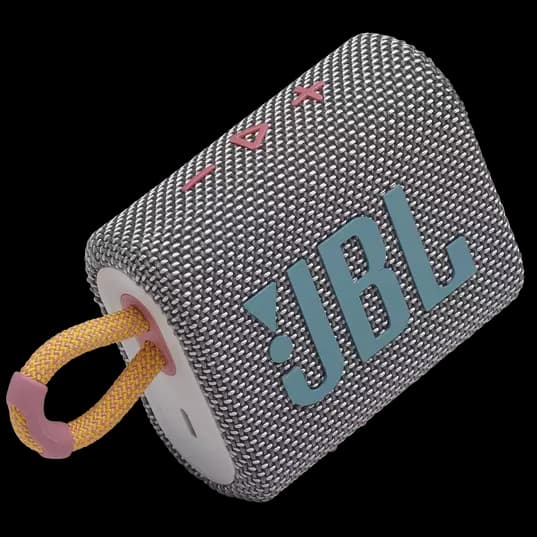 רמקול נייד JBL Go 3 אפור