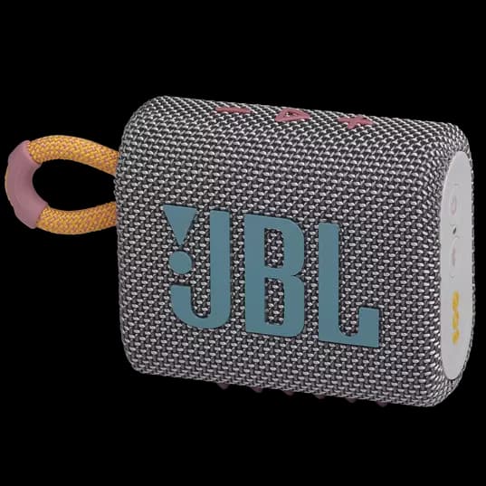 רמקול נייד JBL Go 3 אפור