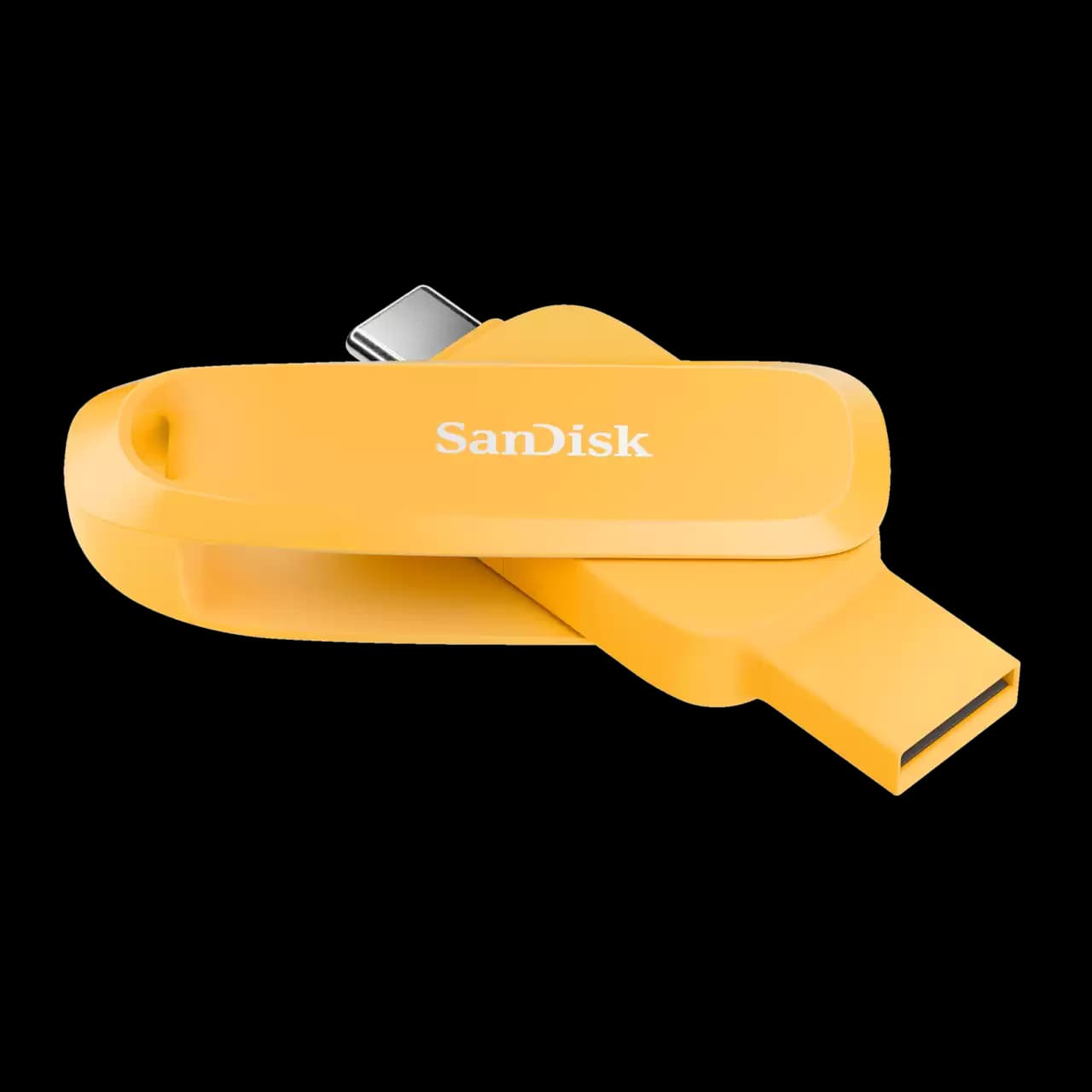 דיסק און קי SanDisk Phone Drive USB-C + USB 3.2 SDDDC6-032G-G46YD (צהוב) נפח 32GB