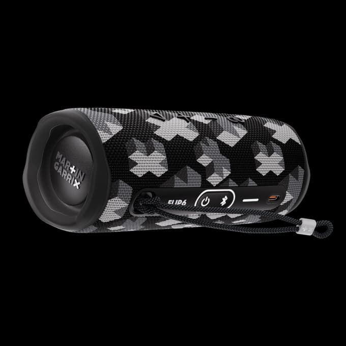 רמקול נייד JBL Flip 6 Martin Garrix - מהדורה מיוחדת (יבואן רשמי)