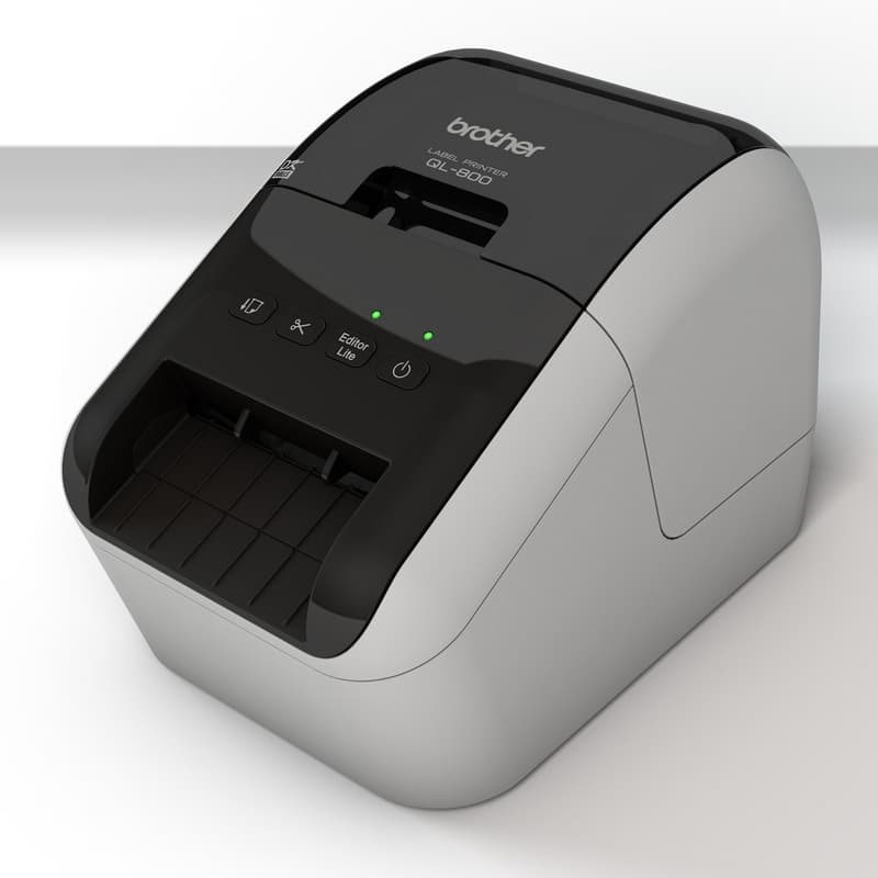מדפסת מדבקות Brother QL-800 בראדר (בעלת יכולת הדפסה בשחור ואדום)
