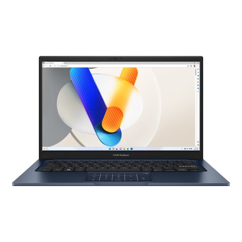 מחשב נייד Asus VivoBook 14 X1404VA-EB1529 14"/FHD/C3-100U/8GB/512GB/DOS/1Y כחול