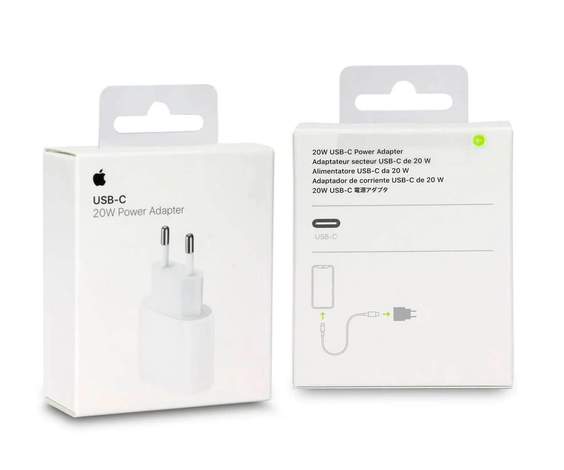 מטען קיר Apple 20W USB Type-C יבואן רשמי MHJE3ZM/A