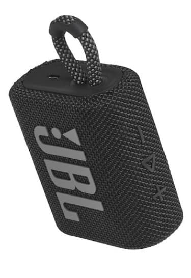 רמקול נייד JBL Go 3 שחור יבואן רשמי