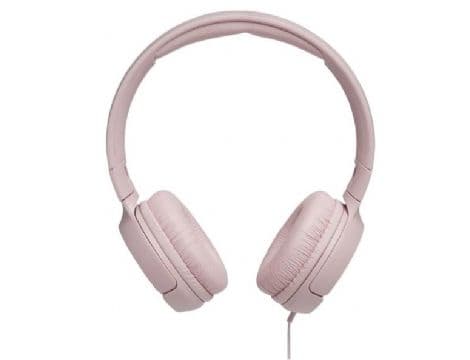 אוזניות ‏חוטיות JBL Tune 500 ורוד (יבואן רשמי)