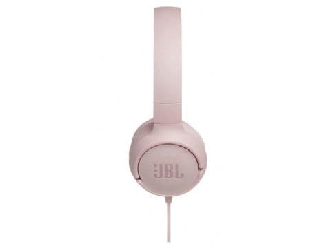 אוזניות ‏חוטיות JBL Tune 500 ורוד (יבואן רשמי)