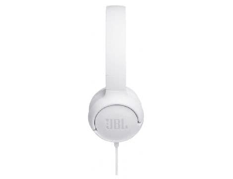 אוזניות ‏חוטיות JBL Tune 500 לבן (יבואן רשמי)