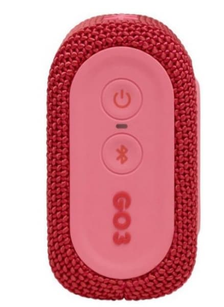 רמקול נייד JBL Go 3 אדום יבואן רשמי