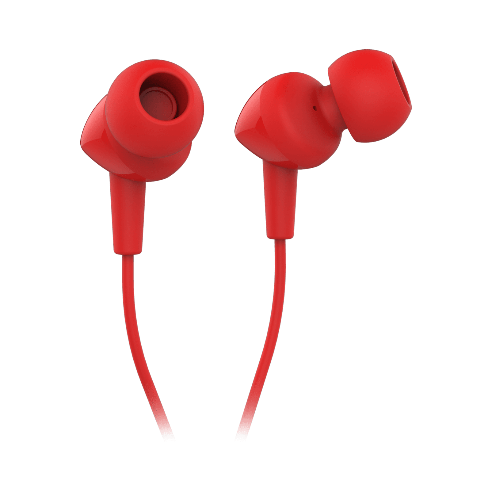 אוזניות ‏חוטיות JBL C100SI אדום - יבואן רשמי