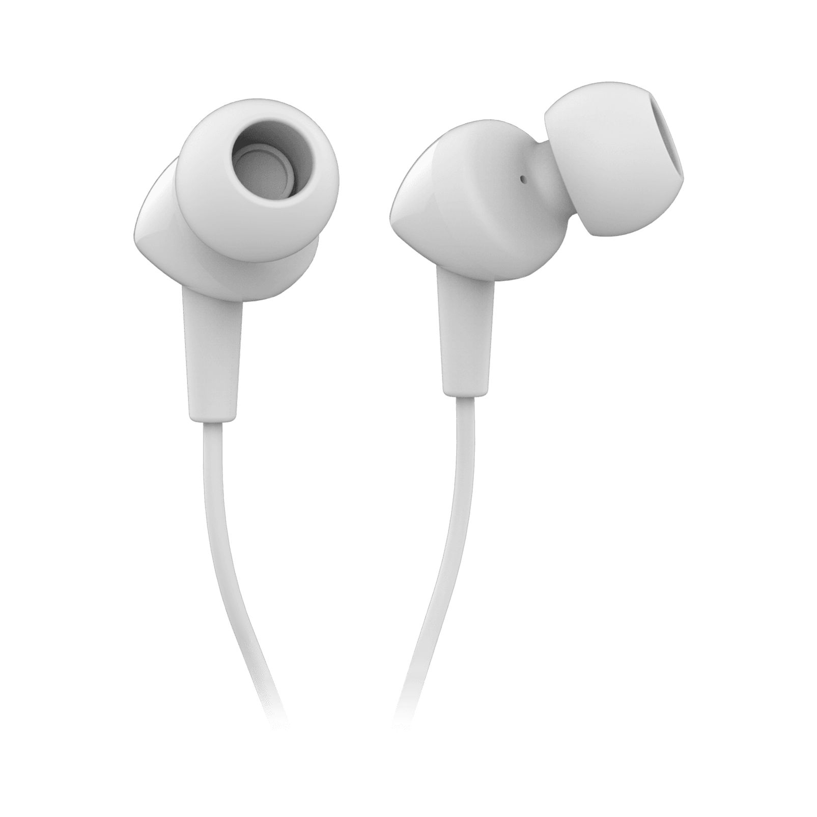אוזניות ‏חוטיות JBL C100SI לבן - יבואן רשמי