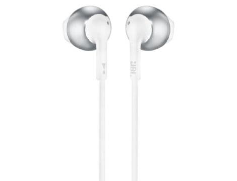 אוזניות ‏חוטיות JBL T205 כרום