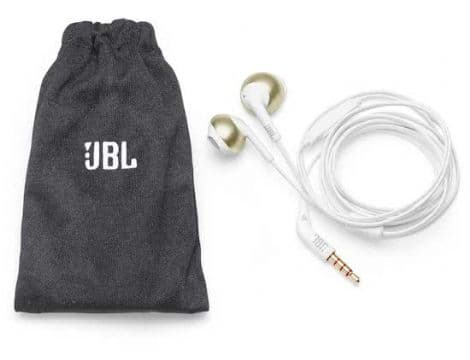 אוזניות ‏חוטיות JBL T205 זהב