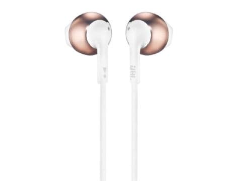 אוזניות ‏חוטיות JBL T205 אדום