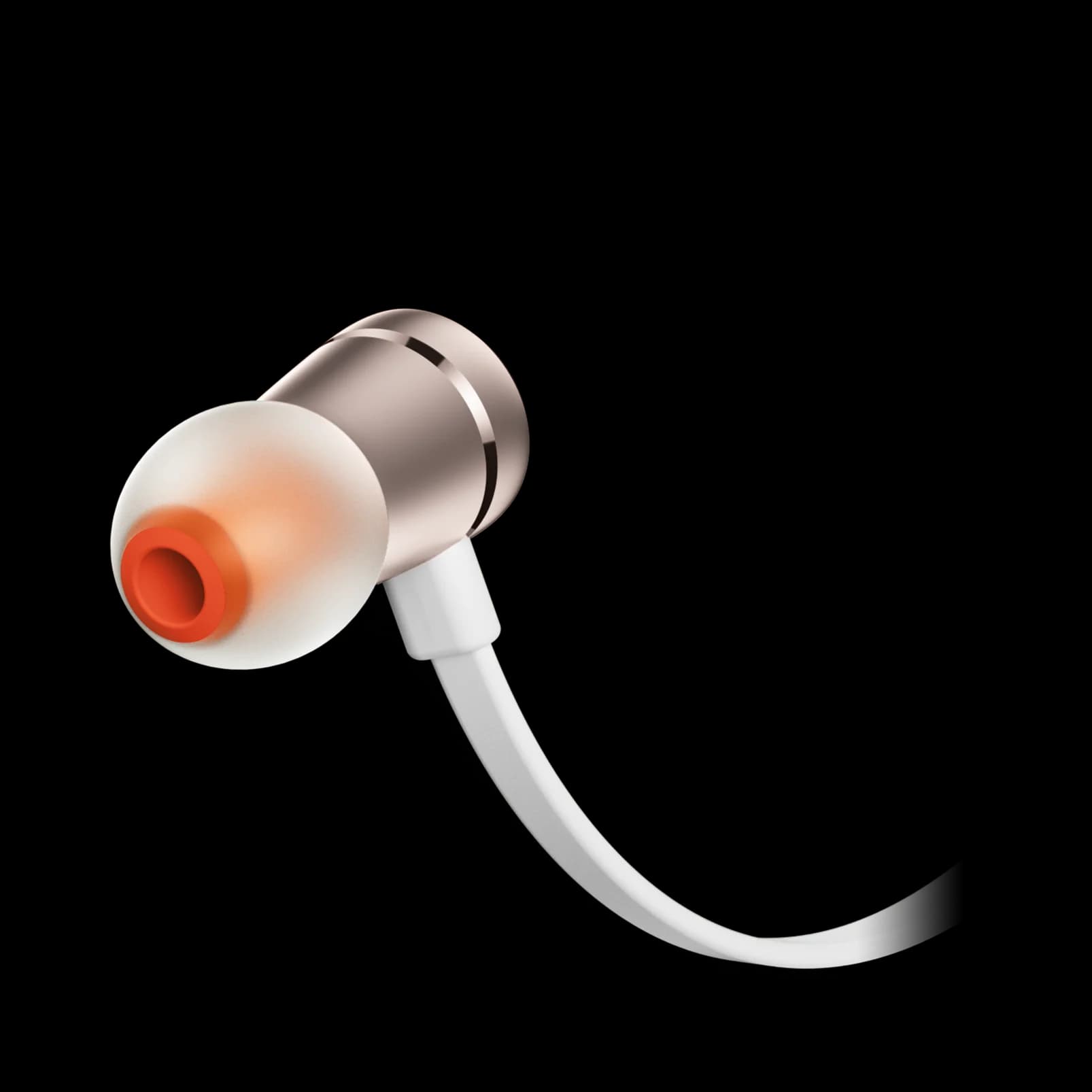 אוזניות ‏חוטיות JBL T290 זהב שמפניה
