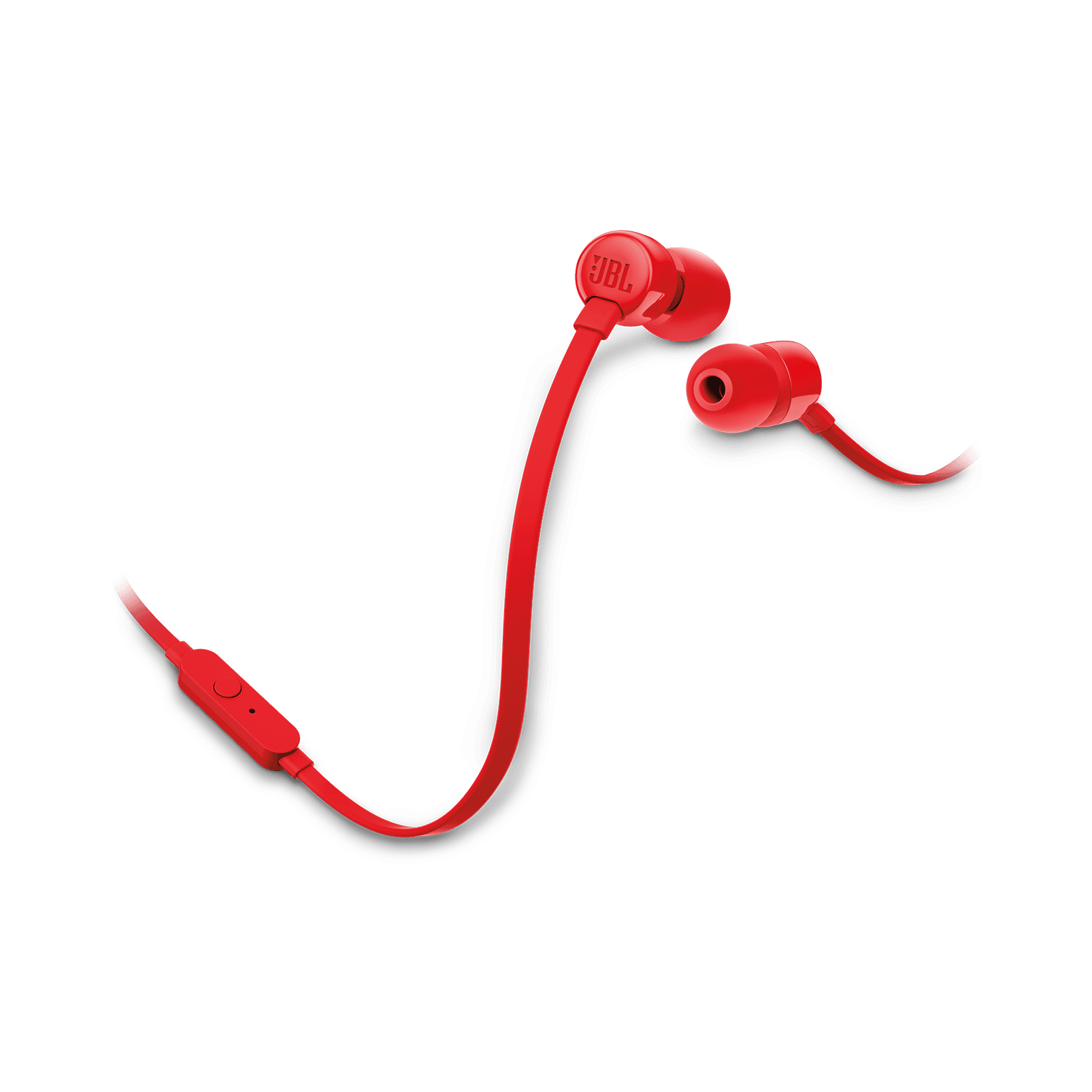 אוזניות חוטיות JBL T110 אדום