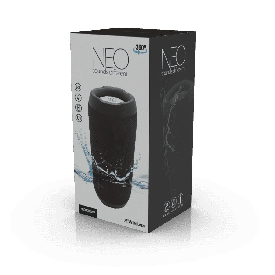 רמקול נייד NEO DREAM שחור