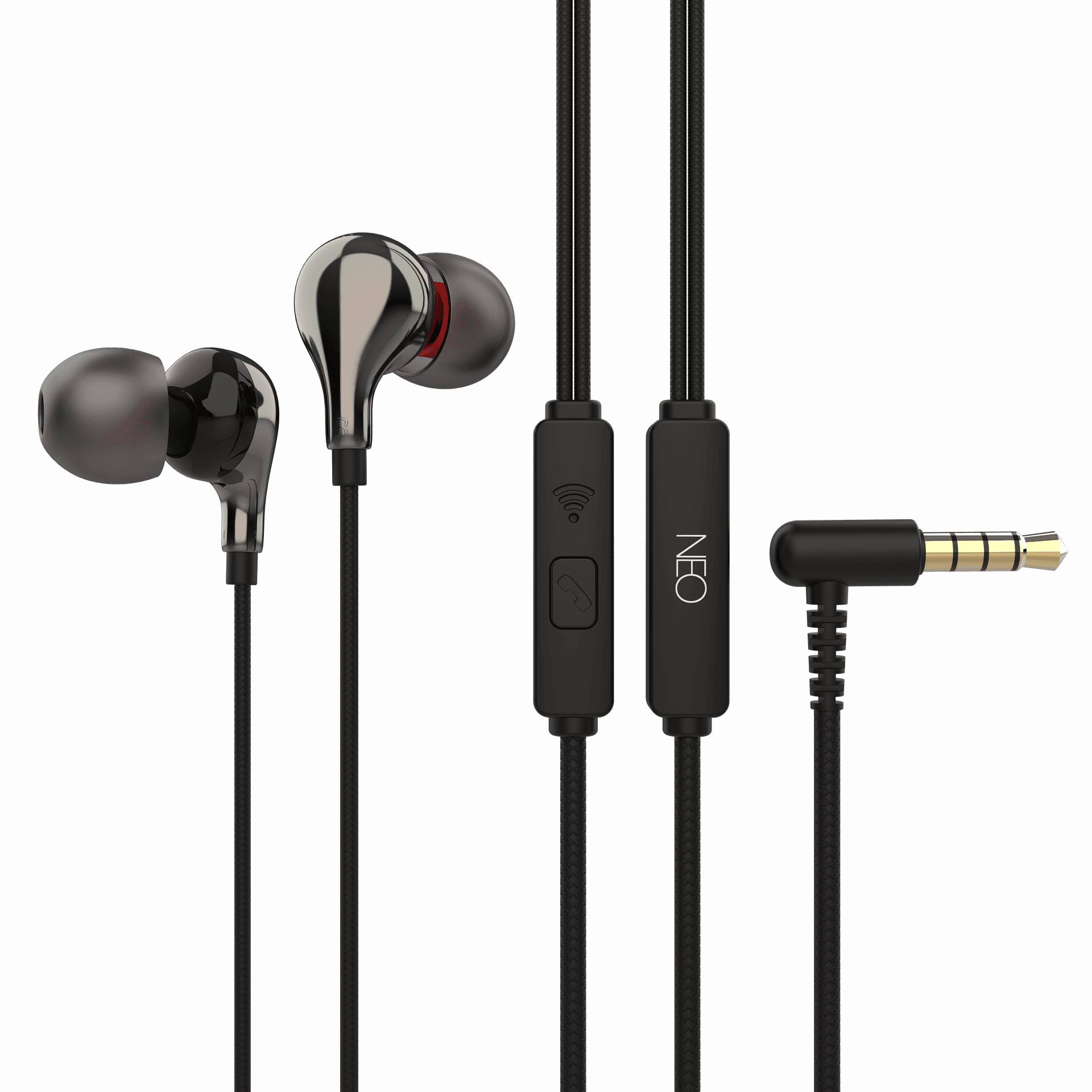 אוזניות חוטיות NEO Inspire כסף