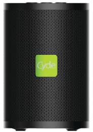 רמקול נייד Cycle LITE שחור