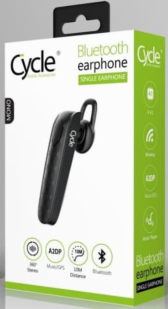 אוזניית בלוטוס CYCLE MONO שחור
