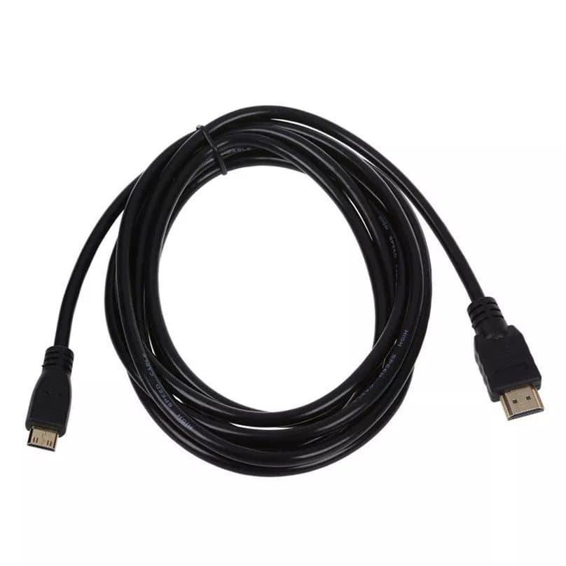 כבל HDMI 1.4 מוזהב באורך 5 מטר 4K