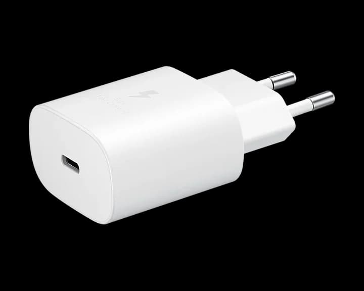 מטען קיר Samsung Super Fast Travel Charger 25W לבן - יבואן רשמי