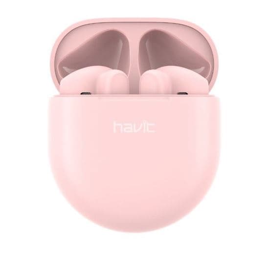 אוזניות אלחוטיות Havit TW916 True Wireless ורוד