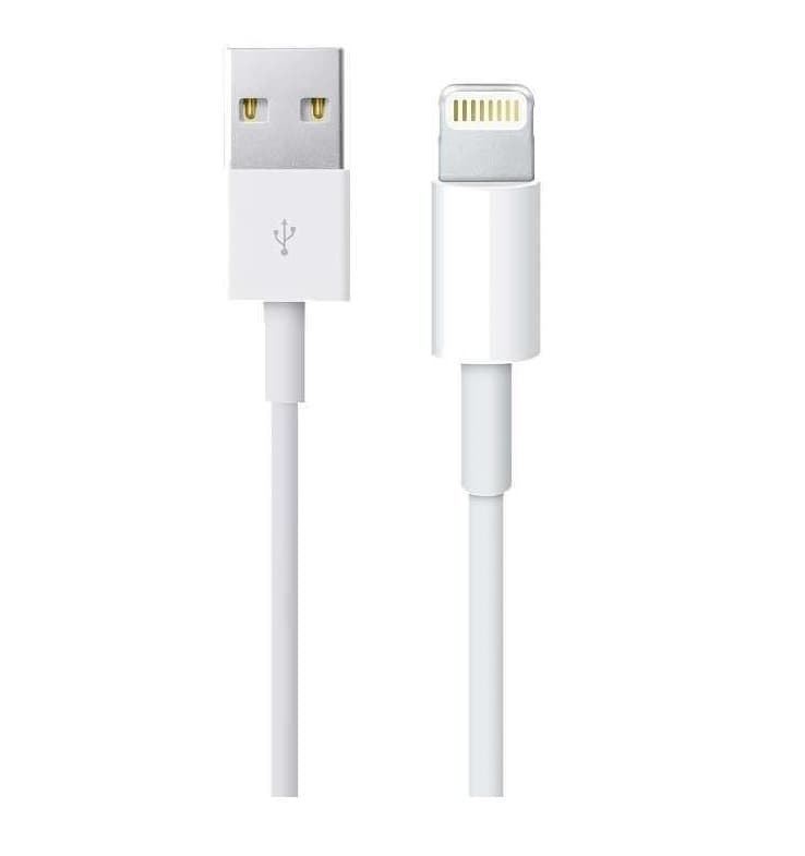 כבל טעינה והעברת נתונים מקורי Apple Lightning באורך 1 מטר - יבוא מקביל