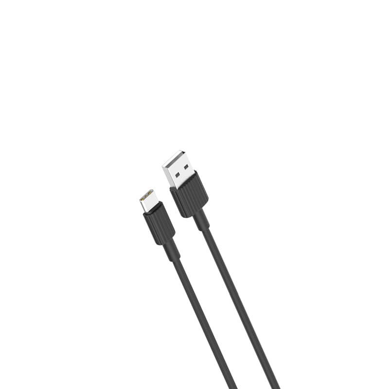 כבל טעינה והעברת נתונים לטייפ סי XO NB-P156 Type-C באורך 1 מטר - שחור