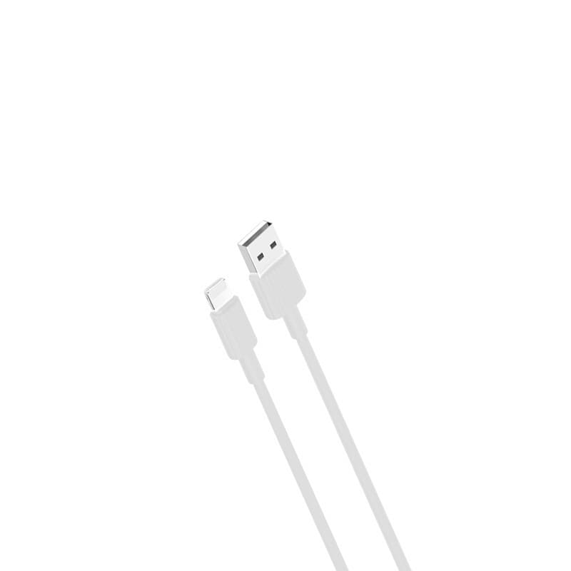 כבל טעינה והעברת נתונים לאייפון/אייפד XO NB-P156 Lightning באורך 1 מטר - לבן
