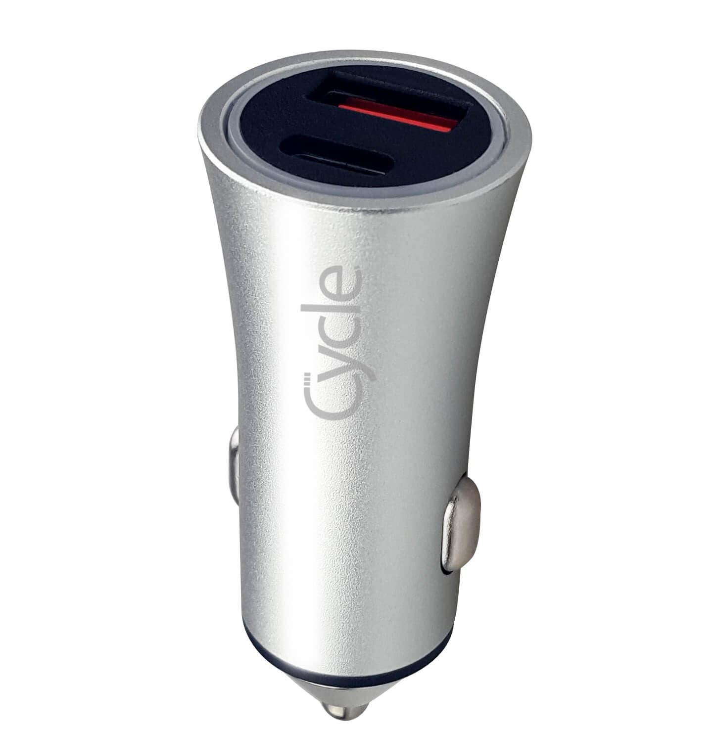 מטען רכב מהיר Cycle CYCPD-L עם יציאת USB בתקן QC3.0 36W + כבל Lightning