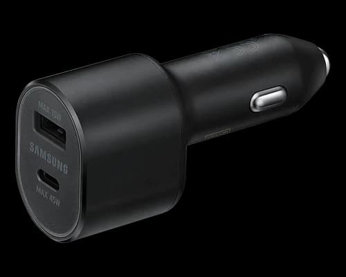 ראש מטען לרכב 2 יציאות 45W+15W סמסונג מקורי