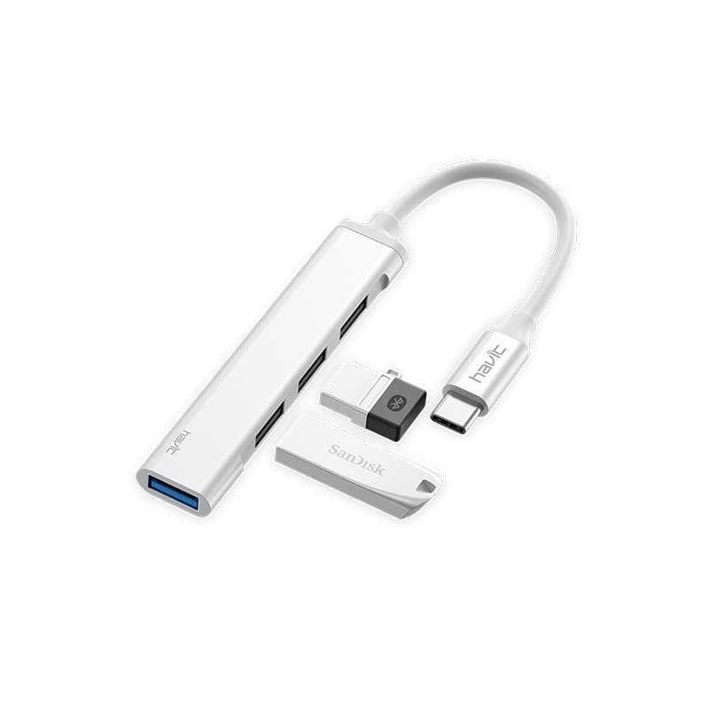 מפצל TYPE-C ל4 יציאות USB