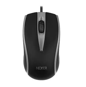 עכבר חוטי Nexer M605 - אפור