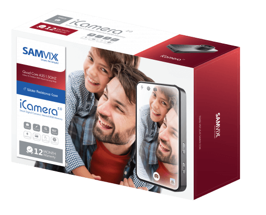 מצלמת 2.0 SAMVIX iCamera שחור