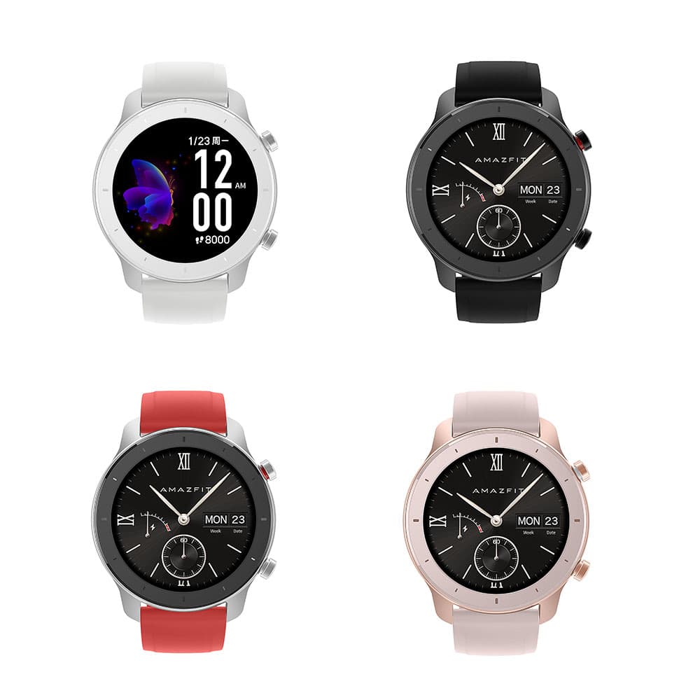 שעון ספורט Amazfit GTR 42mm ורוד