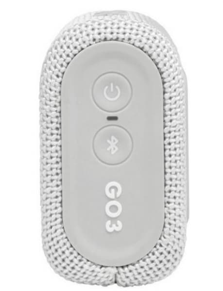 רמקול נייד JBL Go 3 לבן