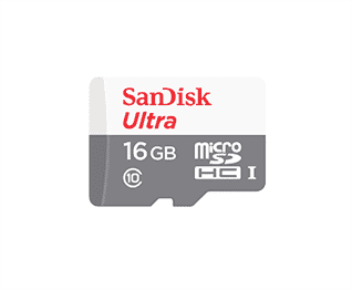 כרטיס זיכרון SanDisk Ultra 16GB microSDHC