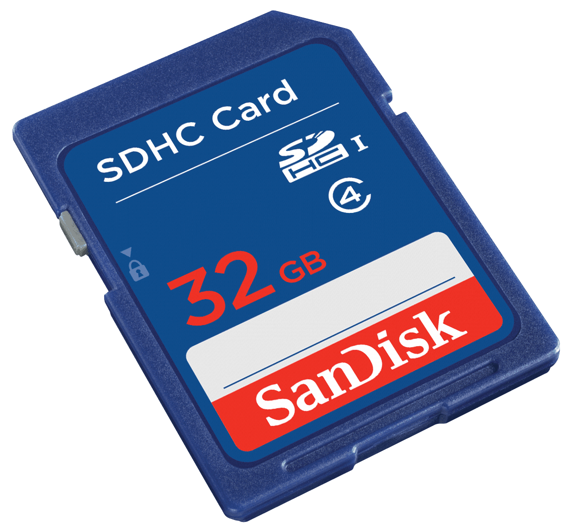 כרטיס זיכרון SanDisk SDSDB-032G SD נפח 32GB