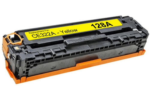 טונר פרימיום תואם HP 128A CE322A צהוב (1,300 דף)