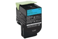 טונר פרימיום תואם Lexmark 70C8HC0 כחול/ציאן (3,000 דף)