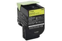טונר פרימיום תואם Lexmark 70C8HY0 צהוב (3,000 דף)