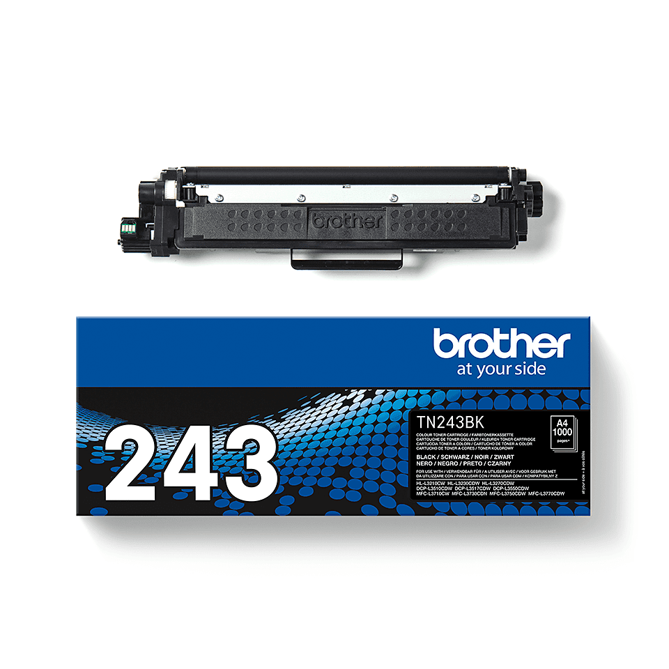 טונר שחור מקורי Brother TN-243BK בראדר (1,000 דף)