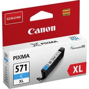 דיו כחול מקורי Canon CLI-571CXL קנון (715 דף)