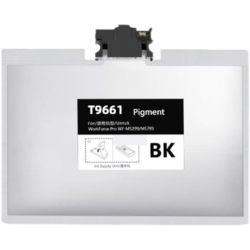 מיכל דיו שחור תואם פרימיום EPSON T9661 (הספק 40,000 דף)