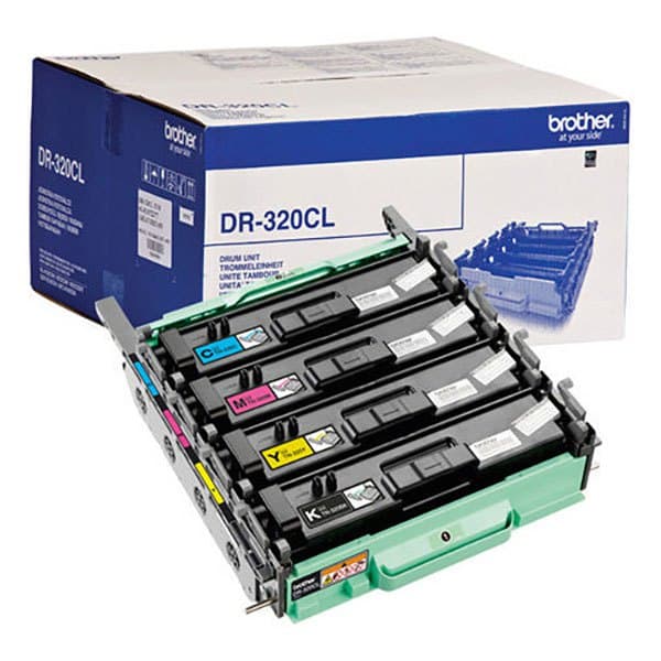 תופים צבעוניים מקוריים (סט 4 תופים) Brother DR-320CL (25,000 דף)
