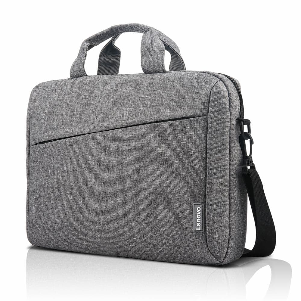 ‏תיק צד למחשב נייד Lenovo Laptop Casual Toploader T210 לנובו - למחשבים עד גודל 15.6 אינץ׳ צבע אפור