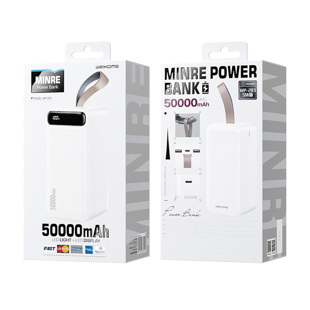 מטען נייד WEKOME WP-283 50,000mAh